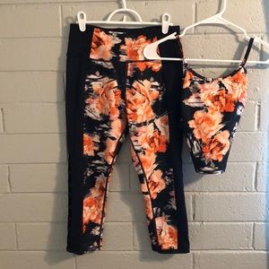 Betsy Johnson yoga set